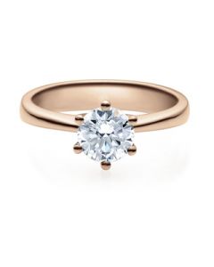 Verlobungsring 18001 rotgold 0,70 ct