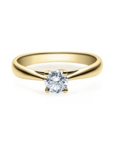 Verlobungsring  18002 gelbgold 0,50 ct