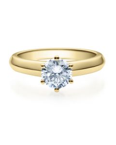 Verlobungsring  18003 gelbgold 0,70 ct