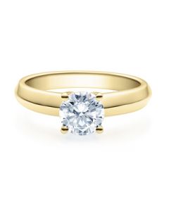 Verlobungsring  18004 gelbgold 1 ct