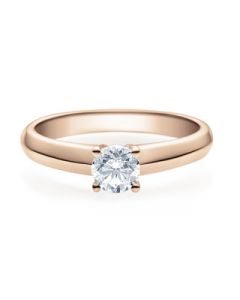 Verlobungsring  18004 rotgold 0,40 ct