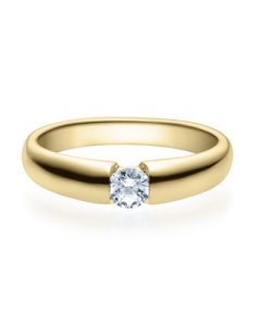 Verlobungsring  18006 gelbgold 0,25 ct
