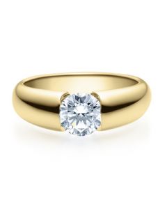 Verlobungsring  18006 gelbgold 1 ct