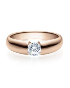 Verlobungsring  18006 rotgold 0,50 ct