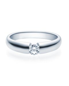Verlobungsring  18006 weißgold 0,25 ct