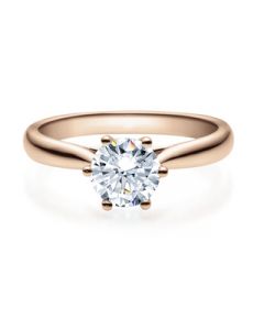 Verlobungsring  18007 rotgold 0,70 ct