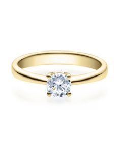 Verlobungsring  18008 gelbgold 0,50 ct
