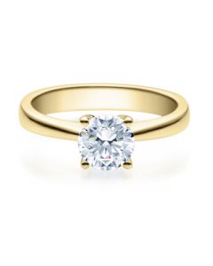 Verlobungsring  18008 gelbgold 1 ct