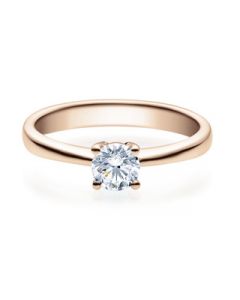Verlobungsring  18008 rotgold 0,40 ct