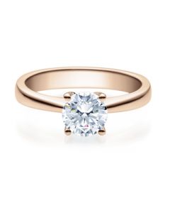 Verlobungsring  18008 rotgold 0,70 ct