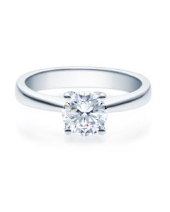 Verlobungsring  18008 weißgold 1 ct