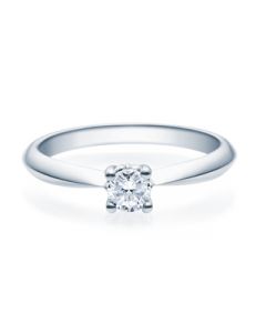 Verlobungsring  18009 weißgold 0,25 ct
