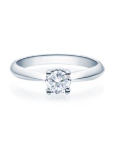 Verlobungsring  18009 weißgold 0,50 ct