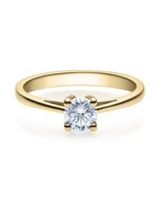 Verlobungsring  18010 gelbgold 0,50 ct