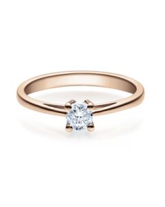 Verlobungsring  18010 rotgold 0,25 ct
