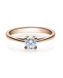 Verlobungsring  18010 rotgold 0,50 ct
