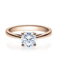 Verlobungsring  18010 rotgold 0,70 ct