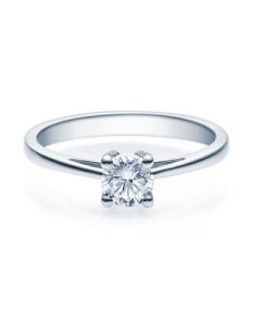 Verlobungsring  18010 weißgold 0,50 ct