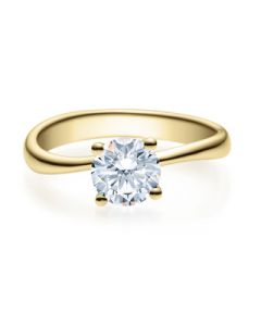 Verlobungsring  18011 gelbgold 1 ct
