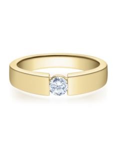 Verlobungsring  18012 gelbgold 0,25 ct