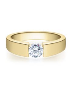 Verlobungsring  18012 gelbgold 0,50 ct