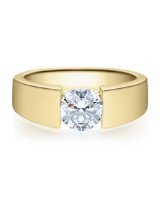 Verlobungsring  18012 gelbgold 1 ct