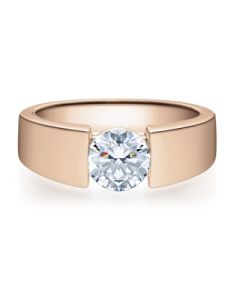 Verlobungsring  18012 rotgold 0,70 ct