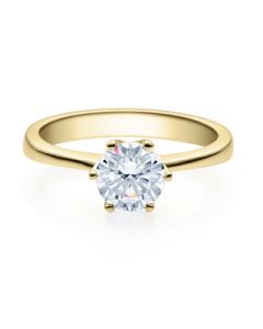 Verlobungsring  18016 gelbgold 0,70 ct
