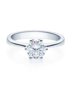 Verlobungsring  18016 weißgold 0,70 ct