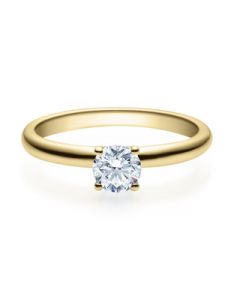 Verlobungsring  18018 gelbgold 0,50 ct