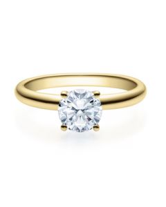 Verlobungsring  18018 gelbgold 0,70 ct