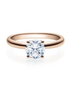 Verlobungsring  18018 rotgold 1 ct