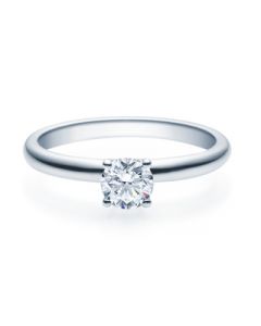 Verlobungsring  18018 weißgold 0,50 ct