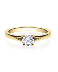 Verlobungsring  18020 gelbgold 0,50 ct