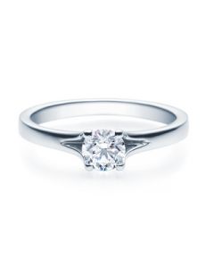Verlobungsring  18020 weißgold 0,40 ct