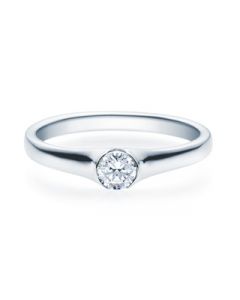 Verlobungsring  18022 weißgold 0,25 ct