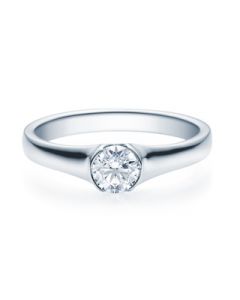 Verlobungsring  18022 weißgold 0,40 ct